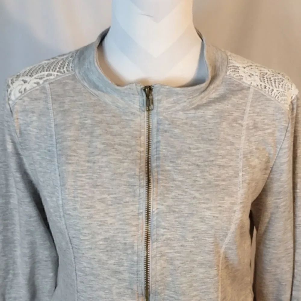 Francesca's Free Terry Jacket  - Picture 2 of 9
